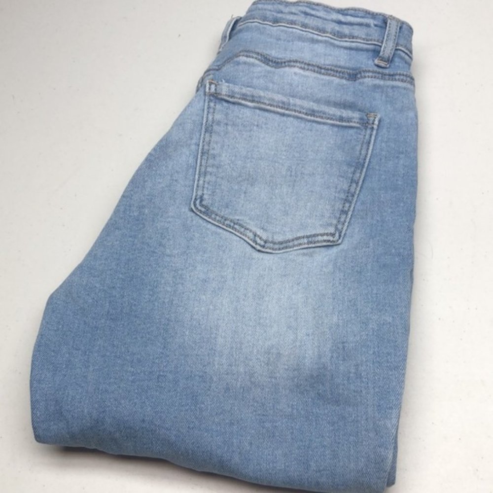 LIGHTWASH WAX JEAN COLLECTION SKINNY JEANS 7/25x28 😎